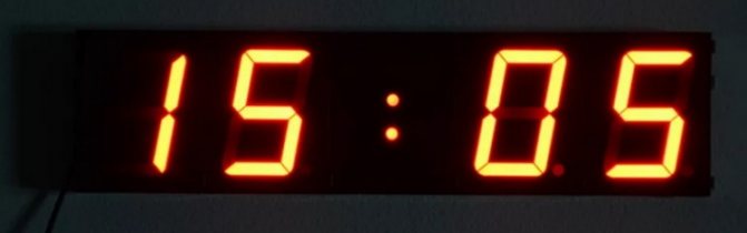 15 05 sur l'horloge signifiant