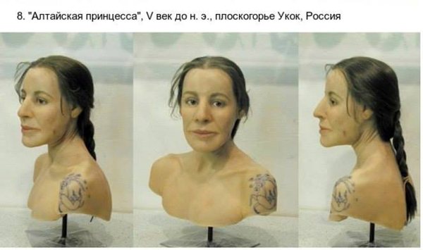5e siècle avant J.-C. Princesse de l'Altaï