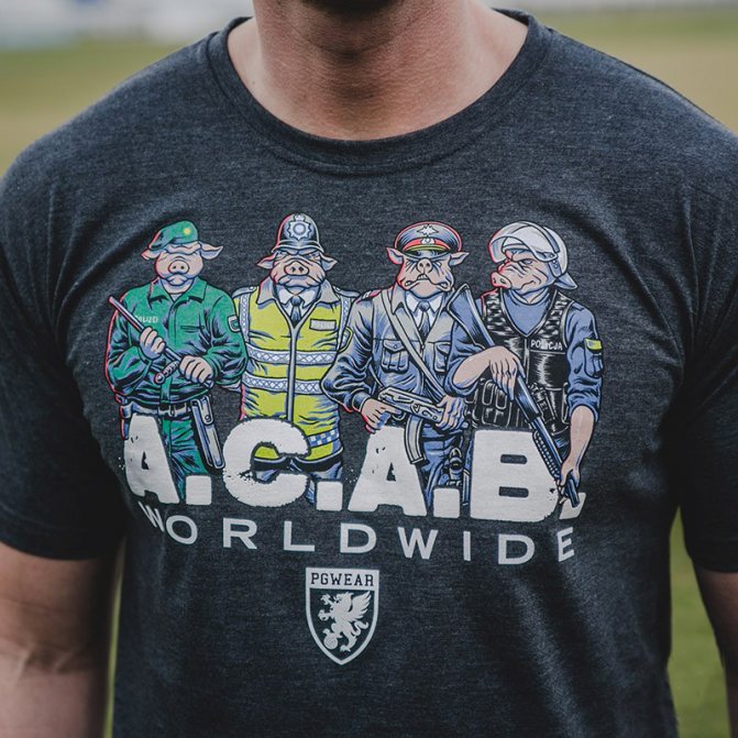 A.C.A.B t-shirts
