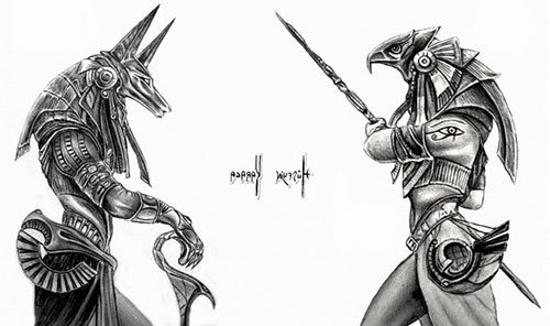 Anubis et Seth