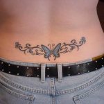 Butterfly - a beautiful tattoo for a girl