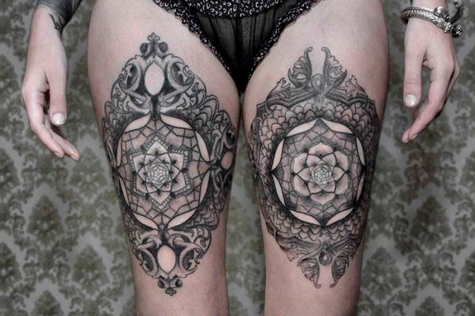 Tatouage baroque