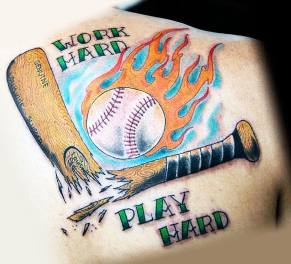 Tatouage de baseball