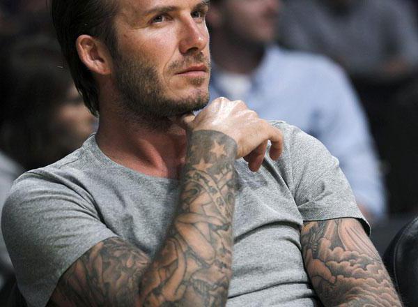 Beckham tattoos