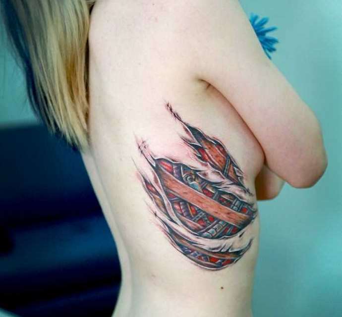 biomécanique sur les côtes