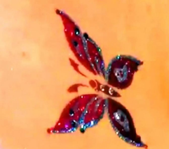 glitter tattoo foto 2