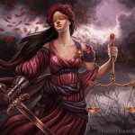 Gudinden Themis © Felicia Cano