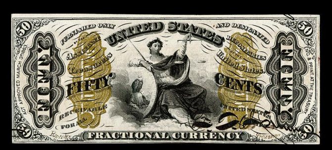 The Goddess Themis on American Dollar