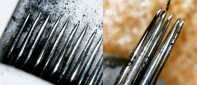 Schmerz und Tätowierung