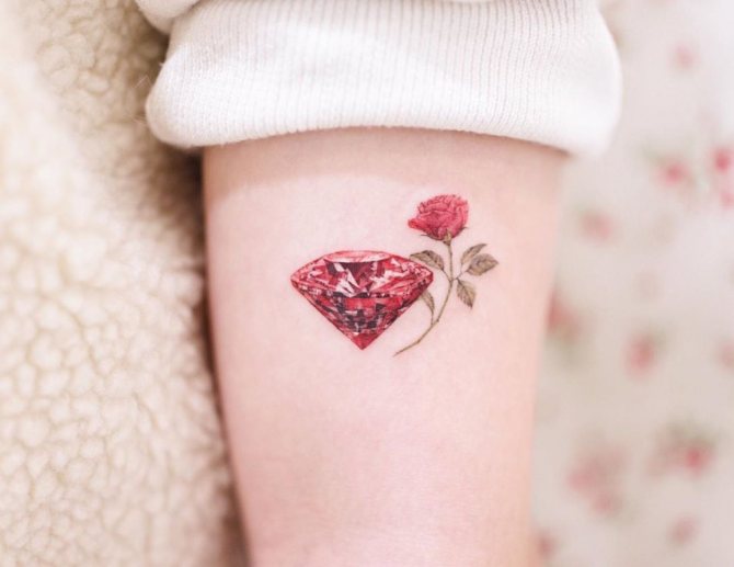 signification du tatouage de diamant