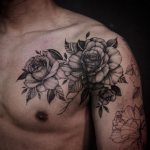 parties du corps tatouées