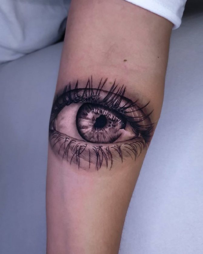 black and white realism tattoo