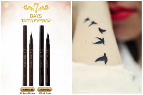 crayons noirs et bruns