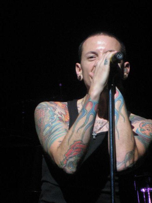 Chester Bennington - arm tattoos