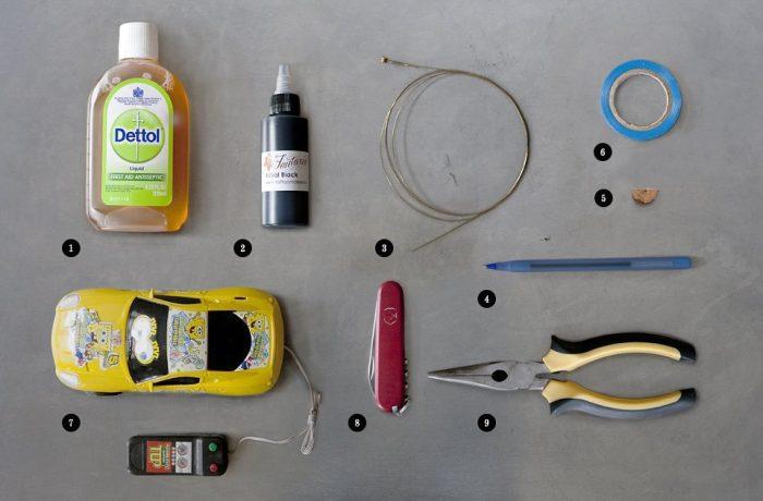 Ce dont vous avez besoin pour fabriquer une machine à tatouer