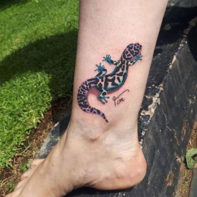 τι σημαίνει η σαύρα