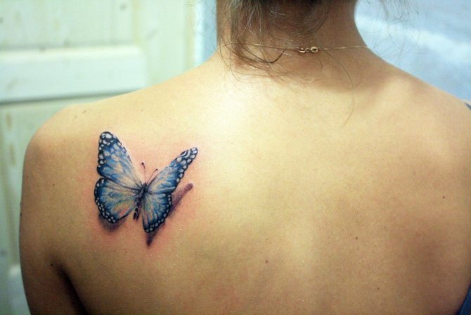 Ce que signifie un tatouage de papillon