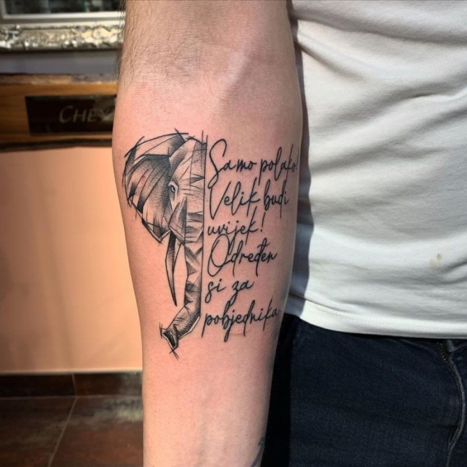 ¿Qué significa el tatuaje de un elefante en tu mano?