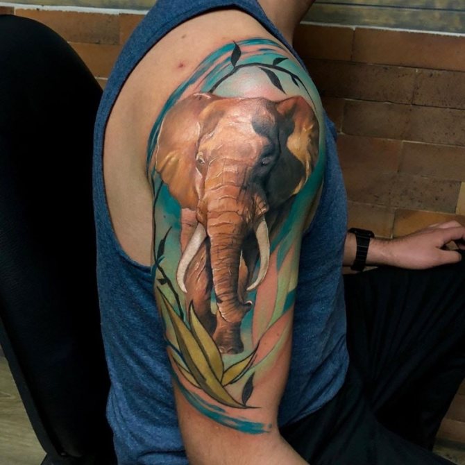 Qué significa el tatuaje de un elefante