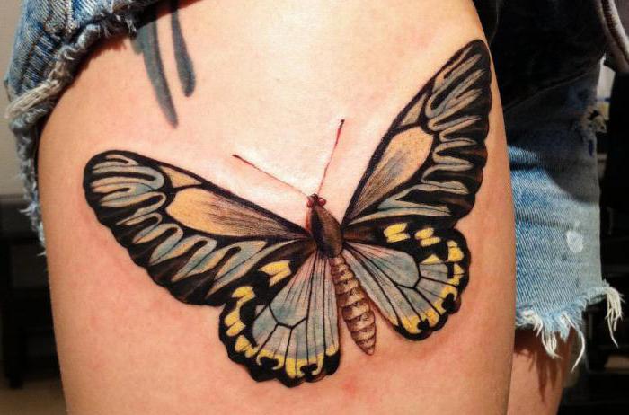 Que signifie le tatouage en forme de papillon pour les filles