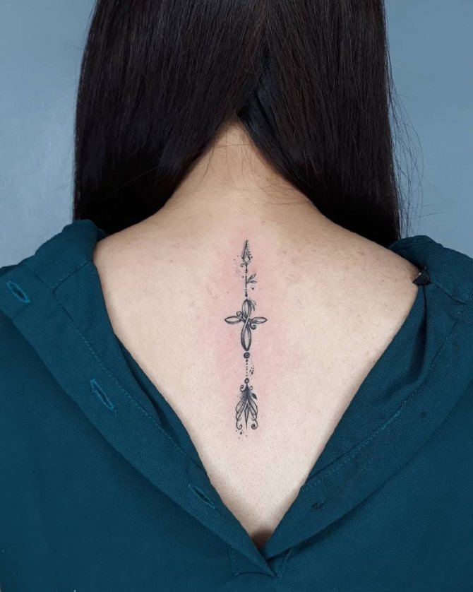 que signifie le tatouage de la flèche