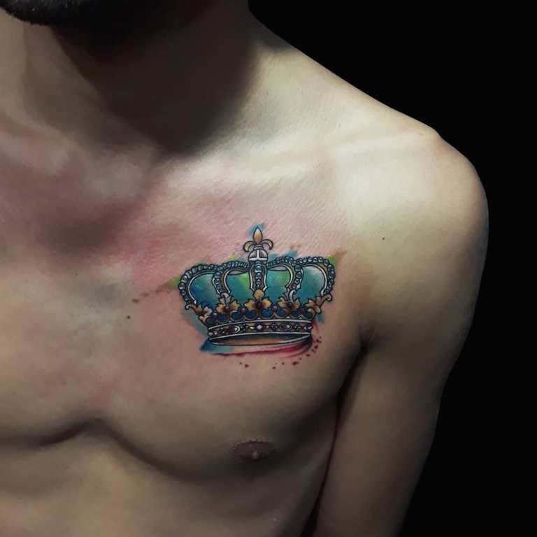 What does the tattoo mean crown