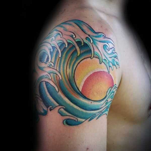 tatouage en couleur