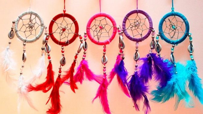 Capteur de rêves coloré