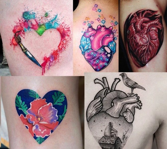 Tatouages en couleur