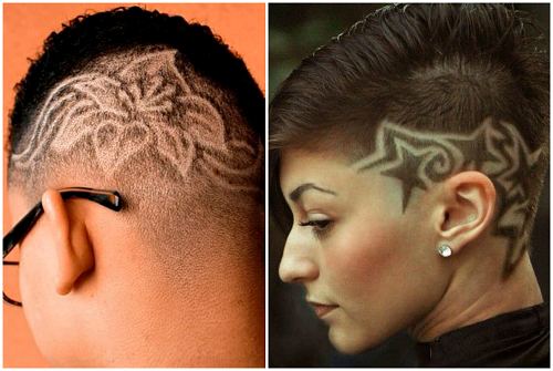 blomster og stjerner