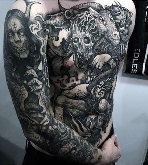 Demonic Tattoo