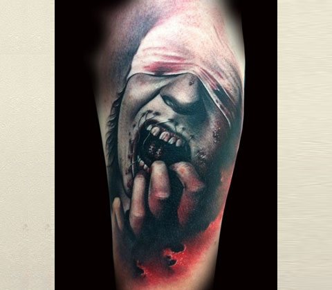 Demon tattoo