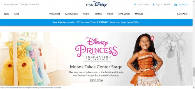 Site de Disney