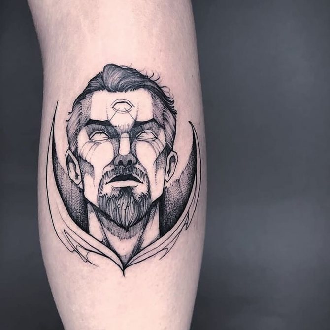 Dr. Strange with a Third Eye