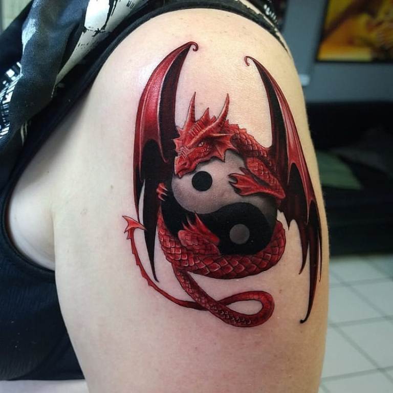 tatouage de dragon