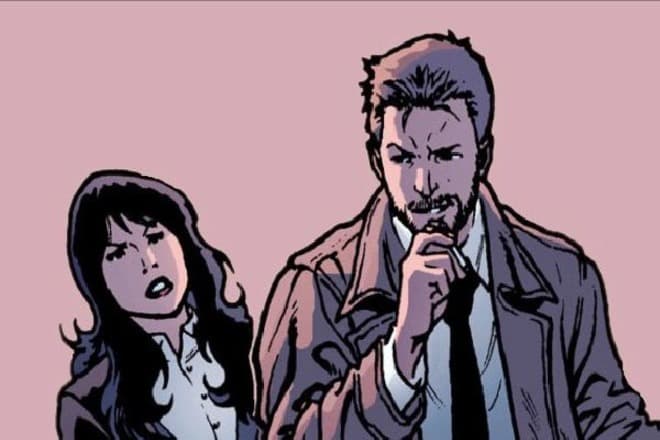 John Constantine et Zatanna