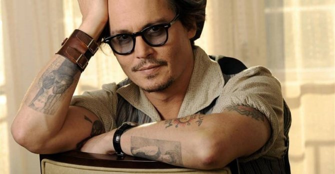 Tatuajes de Johnny Depp