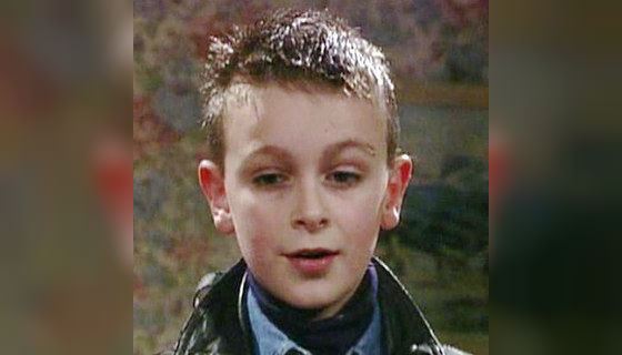 Joseph Gilgan as a child