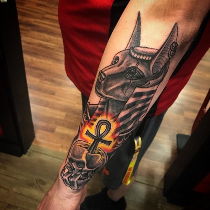 Croquis de tatouage égyptien