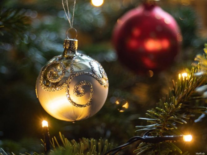 Juletræskugler til nytårsaften 2021