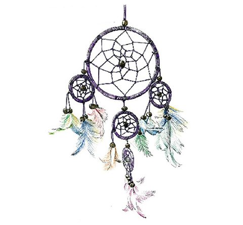 Croquis d'un tatouage de capteur de rêves