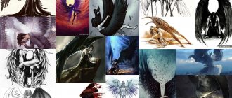 Σκίτσα τατουάζ πεσμένου αγγέλου