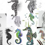 скици за татуировки на самолети