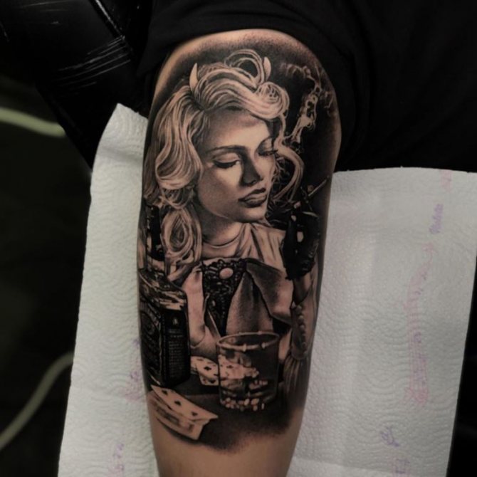 realism tattoo sketches