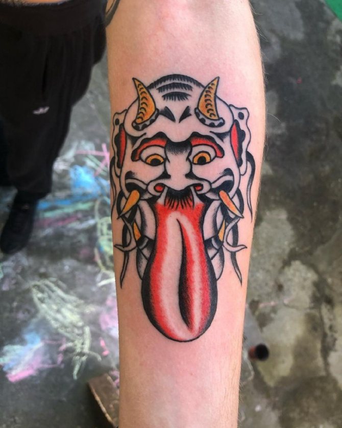 Demon tattoo designs