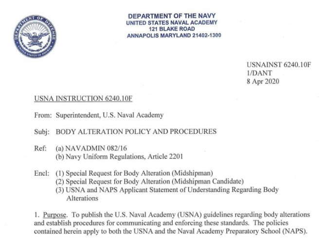 Evolución del tatuaje de la US Navy