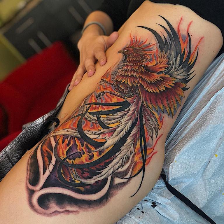 Phoenix sur le côté