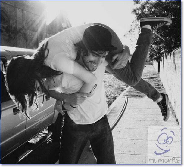 Kuva kaveri ja tyttö takaisin