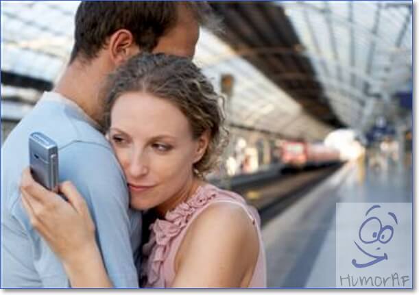 Kuva miehestä ja tytöstä takaisin