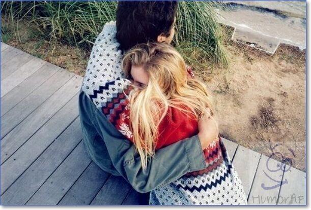 Kuva miehestä ja tytöstä takaisin